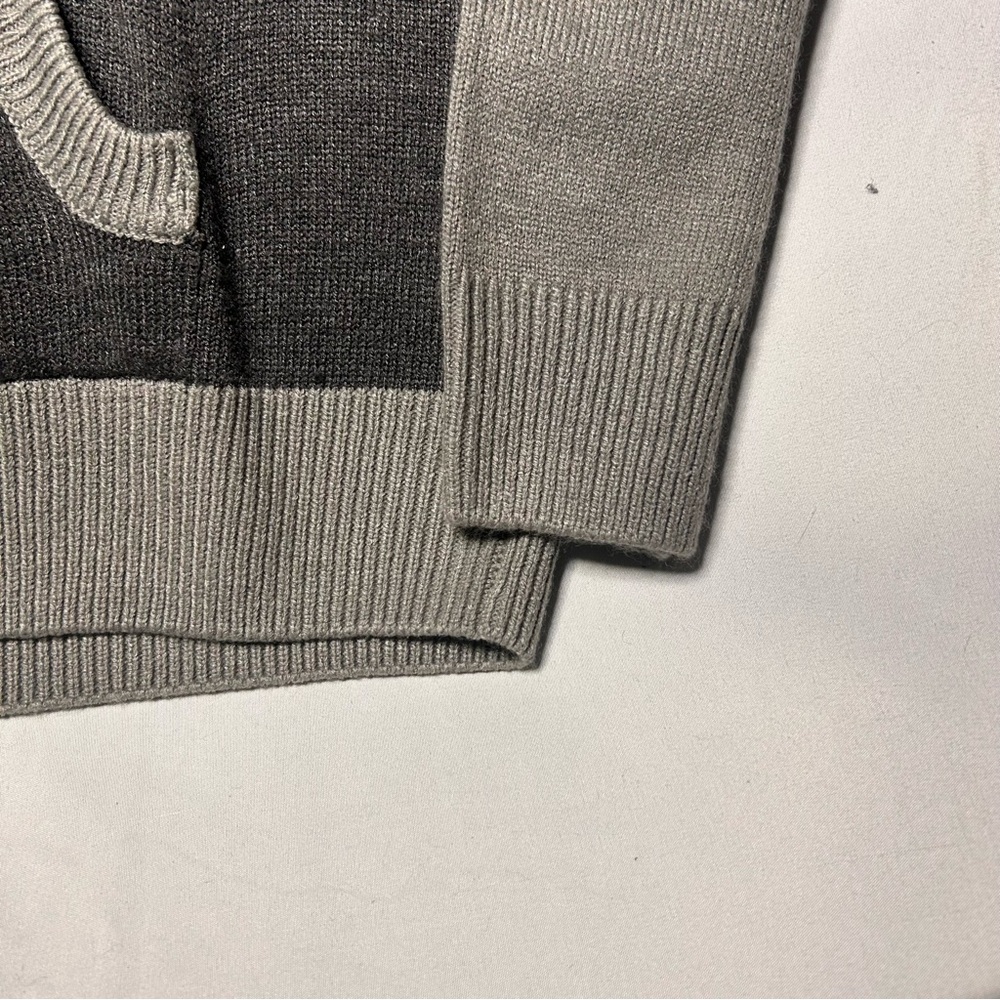 NHL Toronto Maple Leafs Gray knitted hoodie sweater XL - Picture 6 of 12